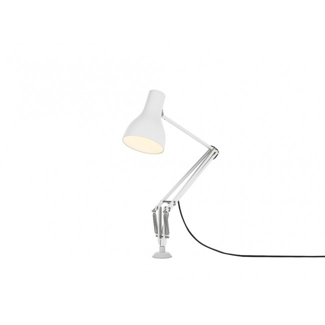 앵글포이즈 타입 75 Lamp with Desk i_n_s_e_r_t Alpine 화이트 Anglepoise Type 75 Lamp with Desk Insert Alpine white 32447