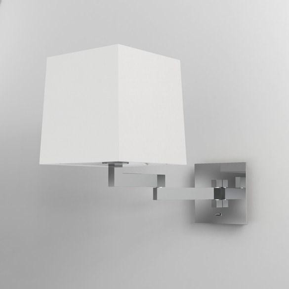 아스트로 Momo 벽조명 벽등 + kap 사각 스퀘어 175mm 크롬 / 화이트 Astro Momo wall light + kap square 175mm Chrome / White 26597