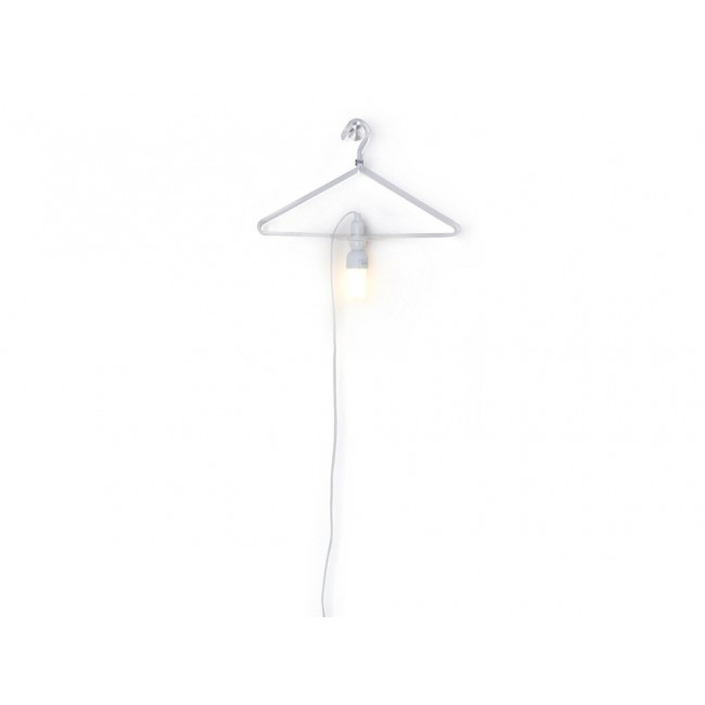 드룩 Clothes 행거 E27 (LED) 화이트 Droog Clothes Hanger E27 (LED) White 25837