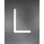아르떼미데 Alphabet of Light Uppercase L 화이트 Artemide Alphabet of Light Uppercase L White 25089
