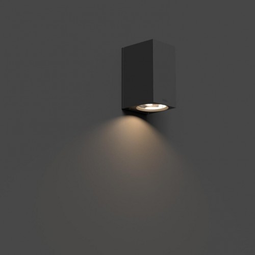 베가 Wall 루미네어S with single 사이드D light output 그래파이트 Bega Wall luminaires with single sided light output Graphite 24108