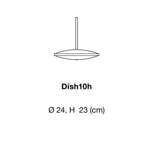 그레이팬츠 Chrona 디쉬 10H (펜던트 Horizontal) Steel Graypants Chrona Dish 10H (Pendant Horizontal) Steel 16714