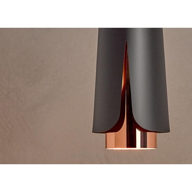 프란디나 튤립A S3 매트 블랙 / Polished 코퍼 Prandina Tulipa S3 Matted black / Polished copper 15840