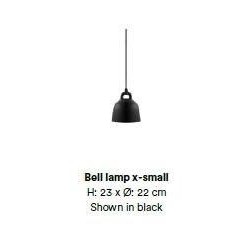 노만코펜하겐 Bell X-Small 블랙 Normann Copenhagen Bell X-Small Black 11760