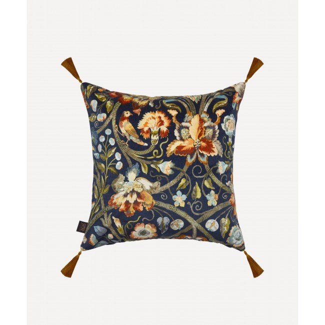 하우스 오브 해크니 Gaia 코튼 벨벳 Tassel 쿠션 House of Hackney Gaia Cotton Velvet Tassel Cushion 00846