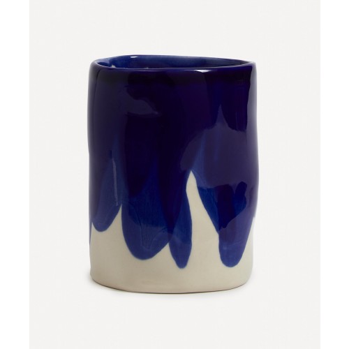 포터리 앤 포트리 Small Painted 포셀린 화병 꽃병 Pottery & Poetry Small Painted Porcelain Vase 00724