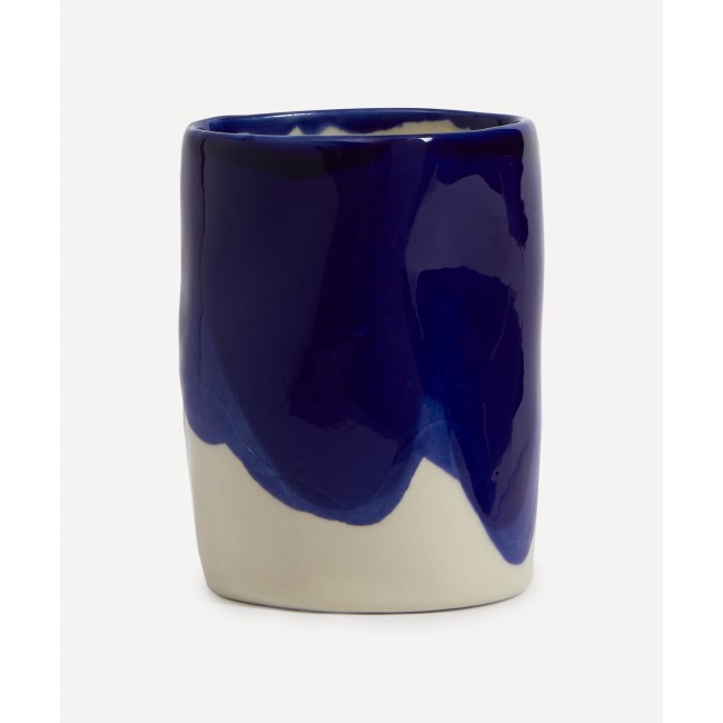 포터리 앤 포트리 Small Painted 포셀린 화병 꽃병 Pottery & Poetry Small Painted Porcelain Vase 00724