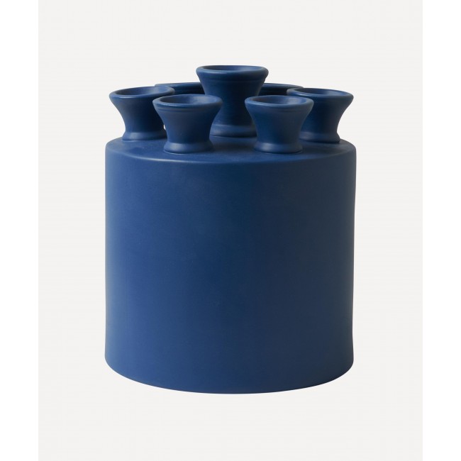 헤이넌 델프트 블라우 KLEI 실린더 튤립 화병 꽃병 블루 Heinen Delfts Blauw KLEI Cylinder Tulip Vase Blue 00710