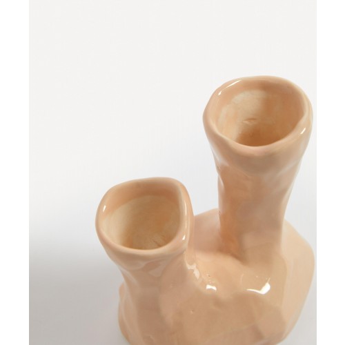 포터리 앤 포트리 Dual Low 포셀린 캔들 홀더 Pottery & Poetry Dual Low Porcelain Candleholder 00672