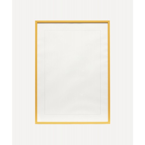 플레이타입 옐로우 Solid Oak Wood 프레임 50x70 PLTY Yellow Solid Oak Wood Frame 50x70 00576
