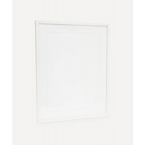 플레이타입 화이트 Solid Oak Wood 프레임 40x50 PLTY White Solid Oak Wood Frame 40x50 00567