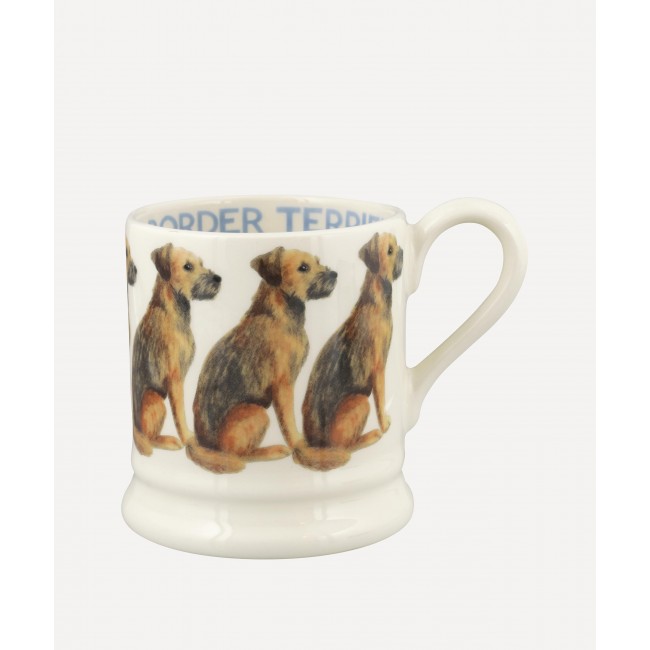 엠마 브릿지워터 도그S Bor_der Terrier Half-Pint 머그 Emma Bridgewater Dogs Border Terrier Half-Pint Mug 00528