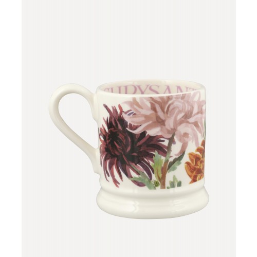 엠마 브릿지워터 플라워S CHRYSANTH에뮤M Half-Pint 머그 Emma Bridgewater Flowers Chrysanthemum Half-Pint Mug 00516