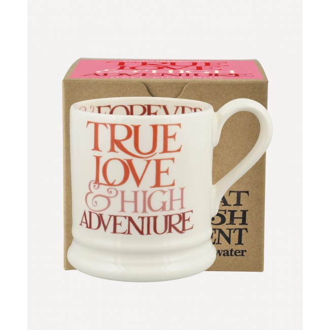 엠마 브릿지워터 핑크 Toast True Love Boxed Half-Pint 머그 Emma Bridgewater Pink Toast True Love Boxed Half-Pint Mug 00478