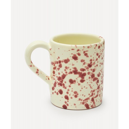핫 포터리 Coffee 머그 Cranberry Hot Pottery Coffee Mug Cranberry 00468