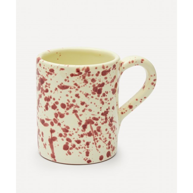 핫 포터리 Coffee 머그 Cranberry Hot Pottery Coffee Mug Cranberry 00468