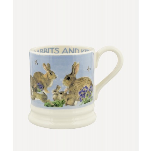 엠마 브릿지워터 래빗S & Kits Half-Pint 머그 Emma Bridgewater Rabbits & Kits Half-Pint Mug 00456