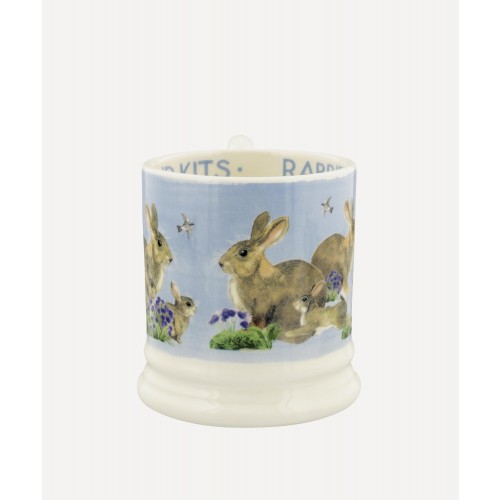 엠마 브릿지워터 래빗S & Kits Half-Pint 머그 Emma Bridgewater Rabbits & Kits Half-Pint Mug 00456