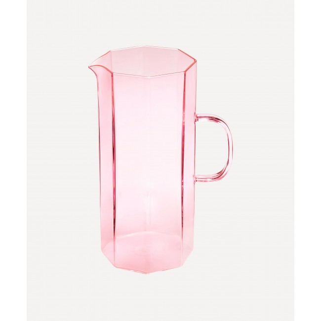 메종 발작 핑크 Coucou 글라스 저그 Maison Balzac Pink Coucou Glass Jug 00324