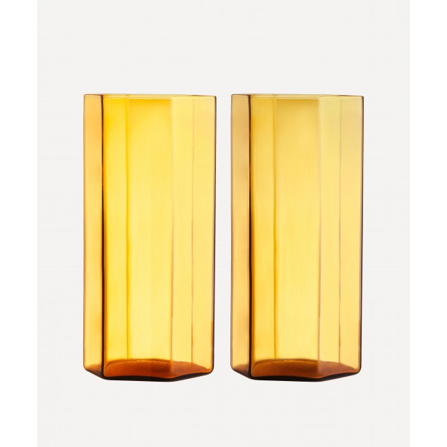 메종 발작 Miel Coucou Tall 글라스 2세트 구성 Maison Balzac Miel Coucou Tall Glass Set of Two 00316