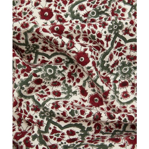 레 오토만 Ikat Hand-Printed 250x150cm 코튼 테이블보 Les Ottomans Ikat Hand-Printed 250x150cm Cotton Tablecloth 00185