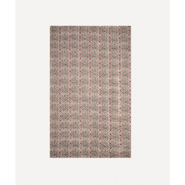 레 오토만 Ikat Hand-Printed 250x150cm 코튼 테이블보 Les Ottomans Ikat Hand-Printed 250x150cm Cotton Tablecloth 00185