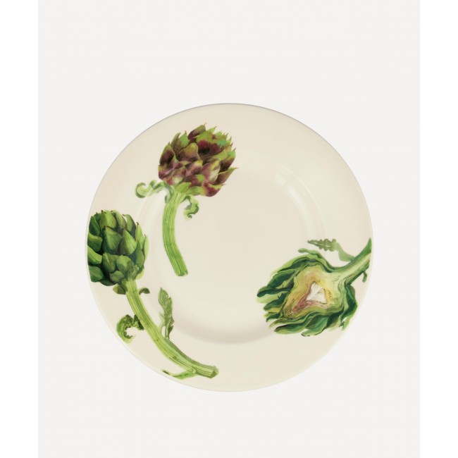 엠마 브릿지워터 VEGE테이블 가든 아티초크 10.5-Inch 접시 Emma Bridgewater Vegetable Garden Artichoke 10.5-Inch Plate 00031