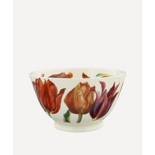 엠마 브릿지워터 튤립S 미디움 Old 볼 Emma Bridgewater Tulips Medium Old Bowl 00010