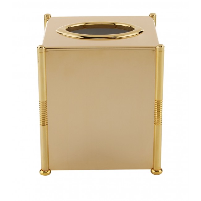 조디악 실린더 골드-접시D Tissue Box ZODIAC Cylinder Gold-Plated Tissue Box 06010