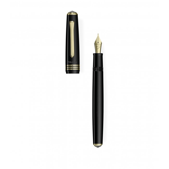 티발디 New Rich 블랙 만년필 TIBALDI New Rich Black Fountain Pen 03326