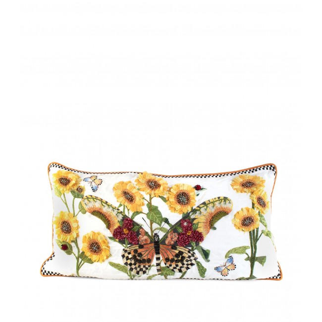 맥켄지 차일드 Monarch 버터플라이 Lumbar 쿠션 (92cm x 46cm) MacKenzie-Childs Monarch Butterfly Lumbar Cushion (92cm x 46cm) 02892