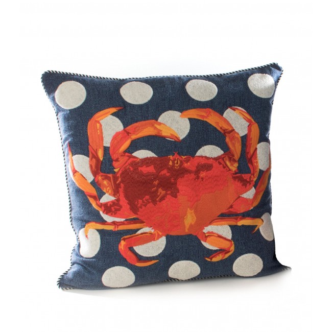 맥켄지 차일드 Crab 쿠션 (50cm x 50cm) MacKenzie-Childs Crab Cushion (50cm x 50cm) 02891