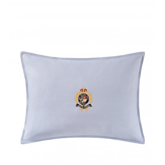 랄프 로렌 홈 Crest-Embroidered 쿠션 커버 (38cm x 50cm) Ralph Lauren Home Crest-Embroidered Cushion Cover (38cm x 50cm) 02796