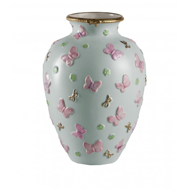발라리 포셀린 Small 버터플라이 화병 꽃병 (20cm) VILLARI Porcelain Small Butterfly Vase (20cm) 02660