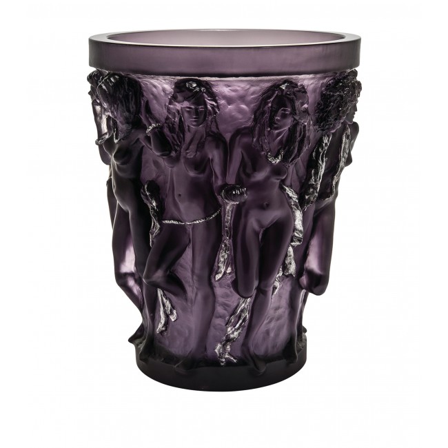 라리끄 x Terry Rodgers Sirnes Violet 크리스탈 화병 꽃병 (32cm) Lalique x Terry Rodgers Sirènes Violet Crystal Vase (32cm) 02623