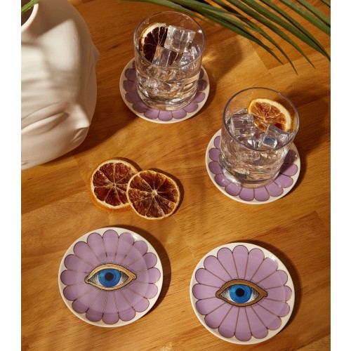 조나단 애들러 Fleur 컵받침 (Set of 4) Jonathan Adler Fleur Coasters (Set of 4) 02241