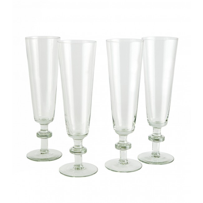 소호 홈 Set of 4 Avenell 샴페인 플루트 (200ml) Soho Home Set of 4 Avenell Champagne Flutes (200ml) 01678