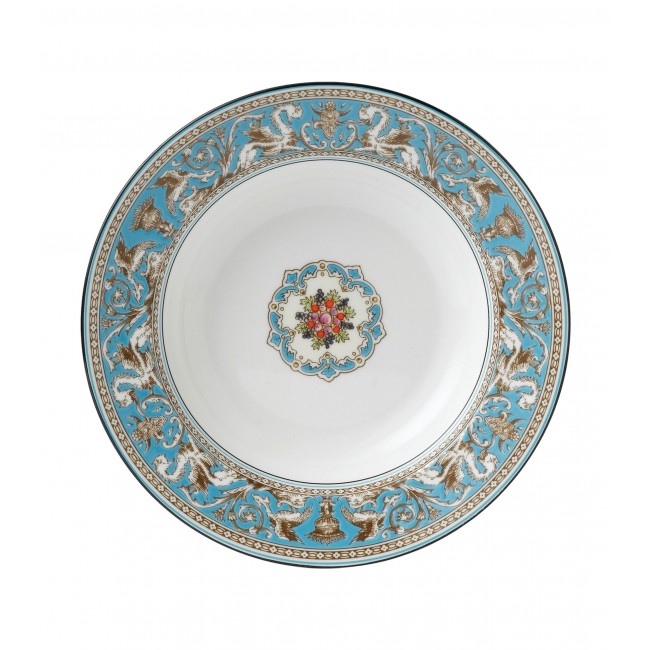 웨지우드 Florentine 터쿼이즈 파스타접시 (23cm) Wedgwood Florentine Turquoise Soup Plate (23cm) 01101