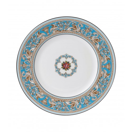 웨지우드 Florentine 터쿼이즈 접시 (27cm) Wedgwood Florentine Turquoise Plate (27cm) 01095