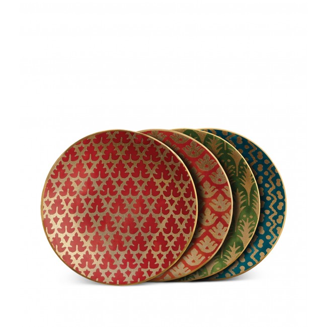 L Objet Set of 4 Fortuny Assorted Canap Pates (15cm) L Objet Set of 4 Fortuny Assorted Canapé Pates (15cm) 00866