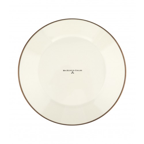 맥켄지 차일드 Courtly Check 에나멜 범랑 디너접시 (25cm) MacKenzie-Childs Courtly Check Enamel Dinner Plate (25cm) 00830