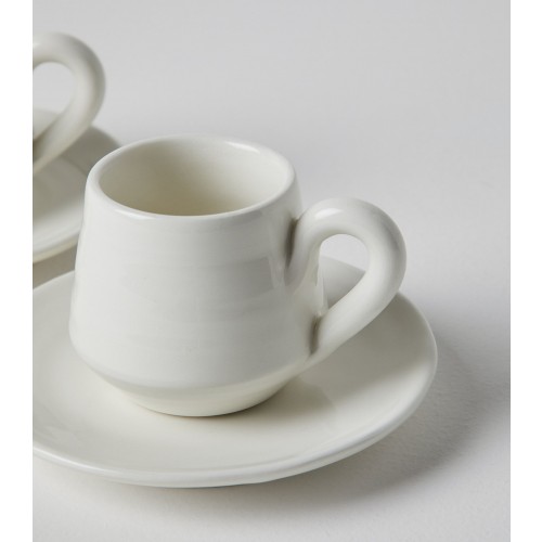 브루넬로 쿠치넬리 세라믹 커피잔S (Set of 2) Brunello Cucinelli Ceramic Coffee Cups (Set of 2) 00636