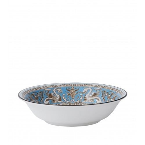 웨지우드 Florentine 터쿼이즈 시리얼볼 (16cm) Wedgwood Florentine Turquoise Cereal Bowl (16cm) 00562