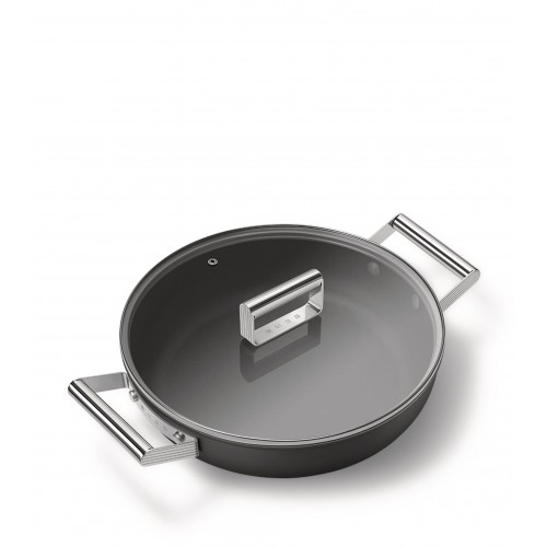 스메그 50s Style 딥 Pan with Lid (40cm) Smeg 50’s Style Deep Pan with Lid (40cm) 00253