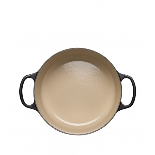 르크루제 사틴 블랙 Round 캐서롤 디쉬 (20cm) Le Creuset Satin Black Round Casserole Dish (20cm) 00067