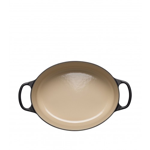 르크루제 사틴 블랙 오발 캐서롤 디쉬 (29cm) Le Creuset Satin Black Oval Casserole Dish (29cm) 00042