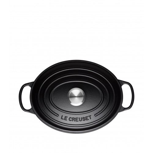 르크루제 사틴 블랙 오발 캐서롤 디쉬 (29cm) Le Creuset Satin Black Oval Casserole Dish (29cm) 00042