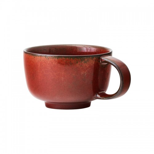 MENU NNDW cup with handle 2 pcs 2 5 dl red glaze MENU NNDW cup with handle  2 pcs  2 5 dl  red glaze 14632