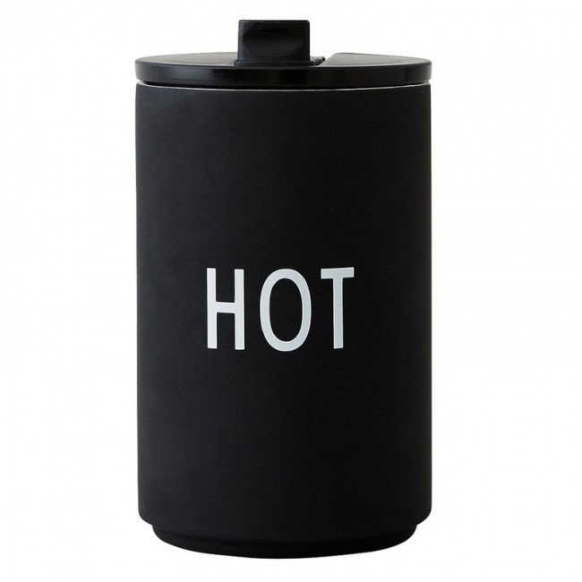DESIGN LETTERS 디자인레터스 HOT thermo cup 블랙 DL30101003HOT