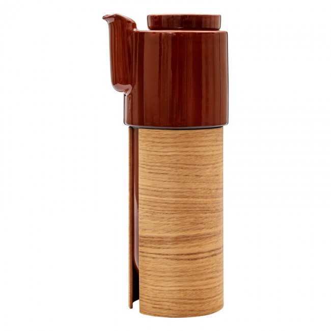 Tonfisk Design Warm 티포트 1 L brown - oak cork lid TFTNT006K